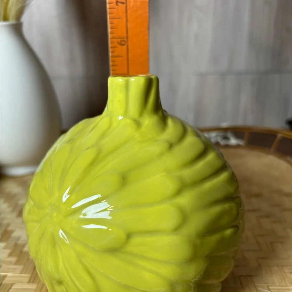 Studio B by Brenda Holzke Lime Green Vase